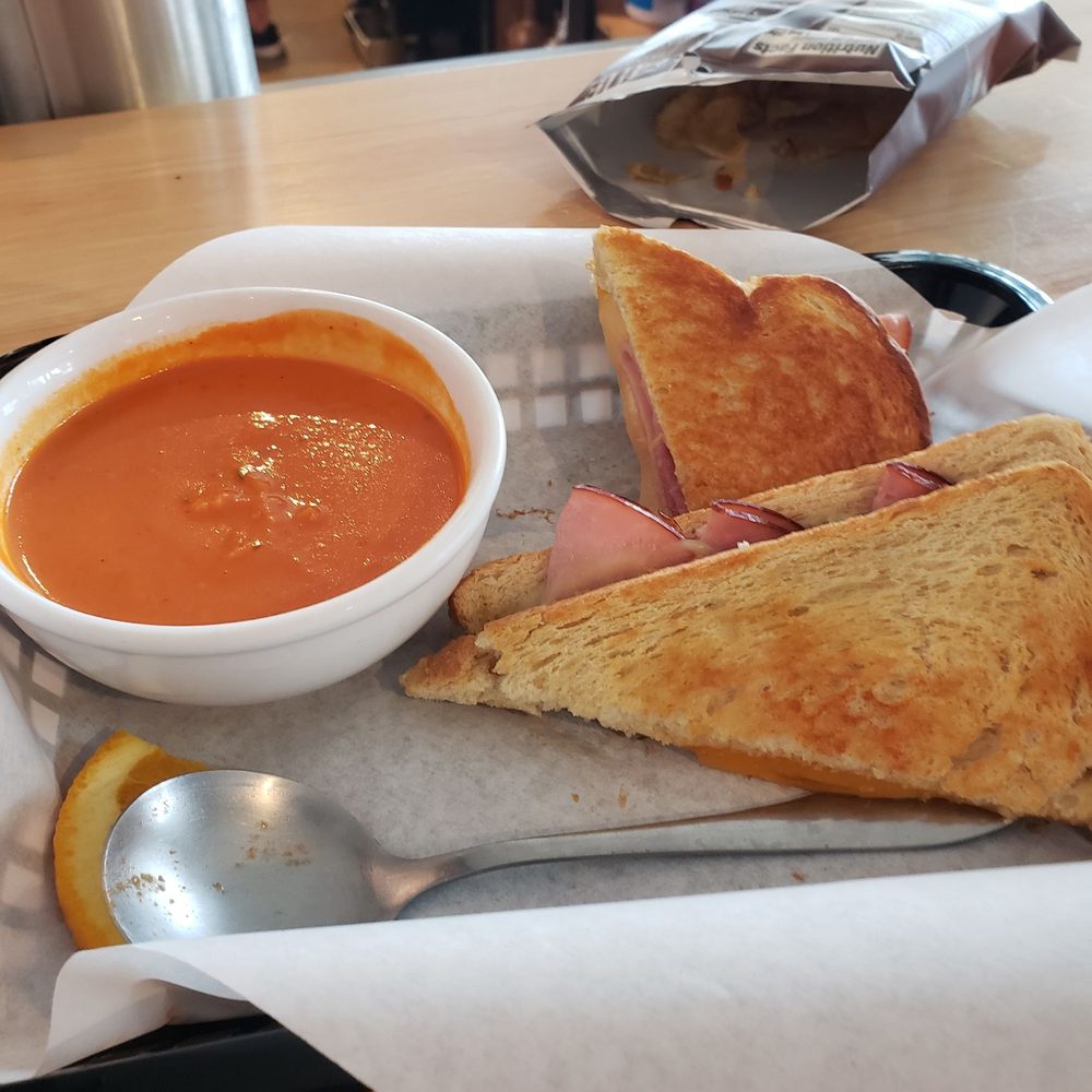 Build your own grilled cheese sandwich, added ham +$1 and so worth it! Build your own grilled cheese sandwich, added ham +$1 and so worth it!