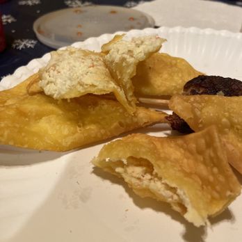 China Garden - Fried crab Rangoon with no middle - Chinese Near Me - Elburn, Illinois