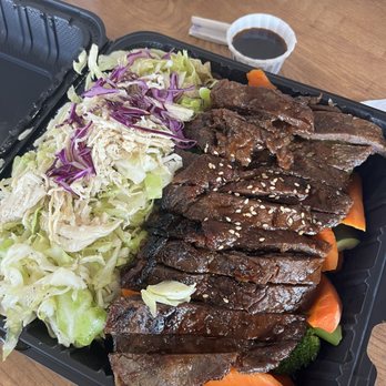 Island Hut - Low Carb Teriyaki Beef Plate - Hawaiian Near Me - Lomita, California Island Hut - Low Carb Teriyaki Beef Plate - Hawaiian Near Me - Lomita, California