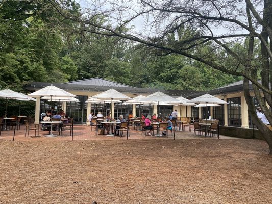 Beer Garden at Longwood Gardens by null