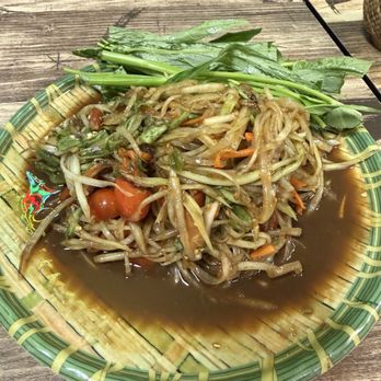 Spicy Lao Kitchen - Papaya salad - lao style - Thai Near Me - San Diego, California