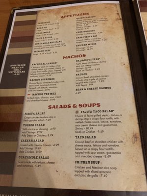 Menu photo 2 Casa Fiesta Fultondale Fultondale, AL Menu photo 2 Casa Fiesta Fultondale Fultondale, AL