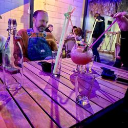 Saturn Room - Patio tiki-style cocktails