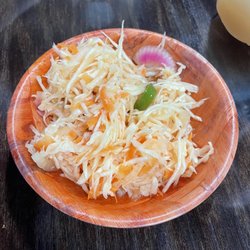 Altagracia Pupuseria y Restaurante - Spicy pickled cabbage