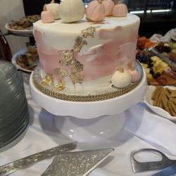 Wedding Wonderland Cake Shop - Another year of gorgeous cakes from my favorite bakery. Baby shower pumpkin cake, marble cake with fudge filling.