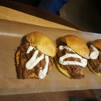 The Bottle Room - Pork sliders. - Wine Bars Near Me - Green Bay, Wisconsin The Bottle Room - Pork sliders. - Wine Bars Near Me - Green Bay, Wisconsin