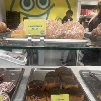 Lee’s Donuts - Raspberry jelly and Boston cream donut - Donuts Near Me - Richmond, British Columbia Lee’s Donuts - Raspberry jelly and Boston cream donut - Donuts Near Me - Richmond, British Columbia
