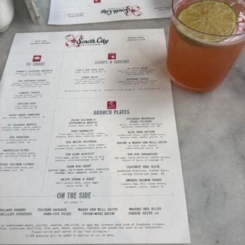 South City Kitchen - Menu - Southern Near Me - Atlanta, Georgia
