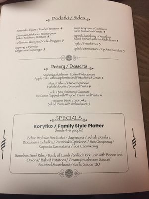 Tradycja Polish Fusion Cuisine by null