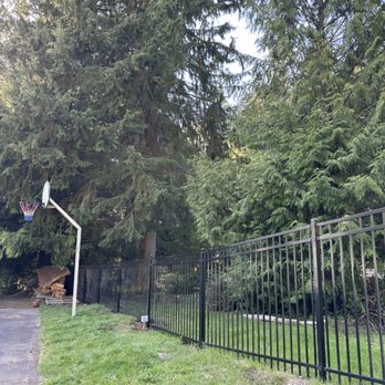 General Rot Repair - New metal fence! - Decks & Railing Near Me General Rot Repair - New metal fence! - Decks & Railing Near Me
