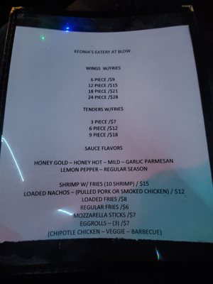 Menu photo 2 Blow Hookah & Cigar Lounge Cordova, TN Menu photo 2 Blow Hookah & Cigar Lounge Cordova, TN