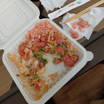 Pokestuf - Notice the low quality in the tuna I was served....lots of tough fat - Hawaiian Near Me - Alhambra, California Pokestuf - Notice the low quality in the tuna I was served....lots of tough fat - Hawaiian Near Me - Alhambra, California