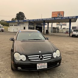 Business and parking lot Business and parking lot