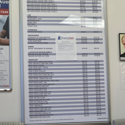 Halifax Health ExpressCare - Ormond Beach - Pricing for visit