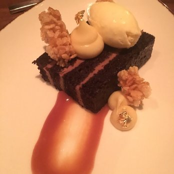 Blue Duck Tavern - Double Chocolate Layer Cake - New American Near Me - Washington, DC, District of Columbia