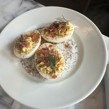 Immigrant Son Caffe - Trio Deviled Eggs - Breakfast & Brunch Near Me - Oxnard, California Immigrant Son Caffe - Trio Deviled Eggs - Breakfast & Brunch Near Me - Oxnard, California