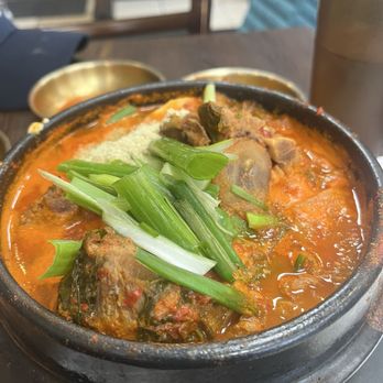 Sa Rit Gol - Pork Rib Soup with potatoes - Korean Near Me - Fort Lee, New Jersey Sa Rit Gol - Pork Rib Soup with potatoes - Korean Near Me - Fort Lee, New Jersey