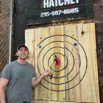 Bury the Hatchet - Horsham - Bullseye - Axe Throwing Near Me - Horsham, Pennsylvania