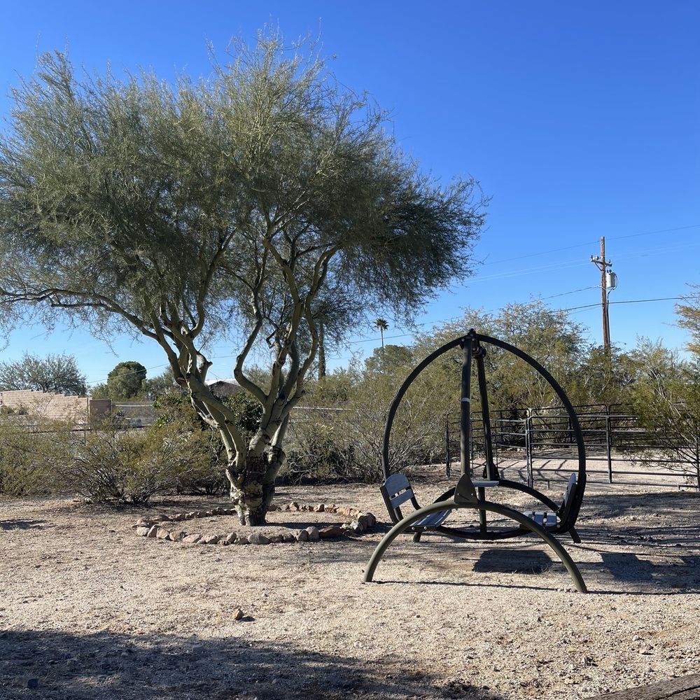 Rancho Vegano - Outdoor seating area. - Bed & Breakfast Near Me - Tucson, Arizona Rancho Vegano - Outdoor seating area. - Bed & Breakfast Near Me - Tucson, Arizona