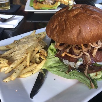 Cascadia Public House - Trailblazer Burger and Parm Fries. - Gastropubs Near Me - Spokane, Washington