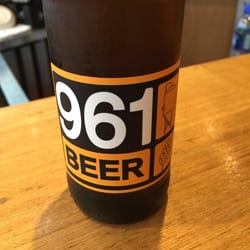 Beyrouth Bistro - 961 Lebanese beer from microbrewery