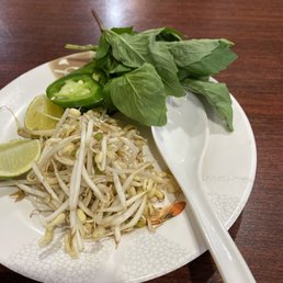 Pho accompaniments. Pho accompaniments.