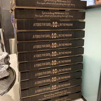 MOD Pizza - Boxed MODness - Fast Food Near Me - Woodbridge, Virginia