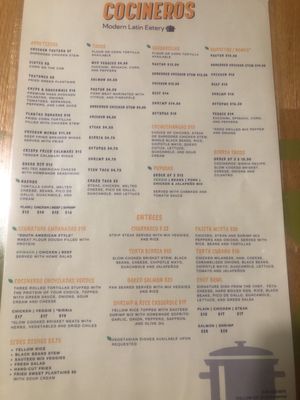Menu photo 8 Cocineros Hyattsville, MD