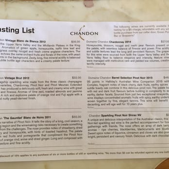 Domaine Chandon - $5 and you get a taste of all - Wineries Near Me - Coldstream, VIC Domaine Chandon - $5 and you get a taste of all - Wineries Near Me - Coldstream, VIC
