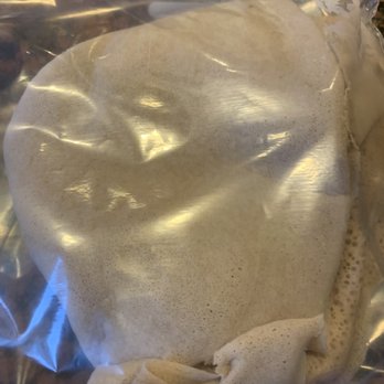 Mudai Ethiopian Restaurant - Injeera bread neatly and safely packed - Ethiopian Near Me - San Jose, California
