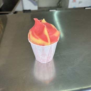 The Lemon Ice King - Strawberry banana on the counter - Ice Cream & Frozen Yogurt Near Me - Corona, New York The Lemon Ice King - Strawberry banana on the counter - Ice Cream & Frozen Yogurt Near Me - Corona, New York