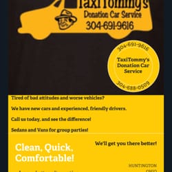 TaxiTommy Car Service - Our latest flyer