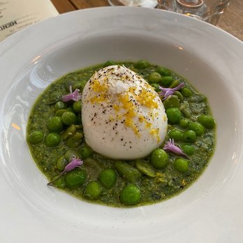OSTE - Burrata with pesto and lava beans - Italian Near Me - Los Angeles, California