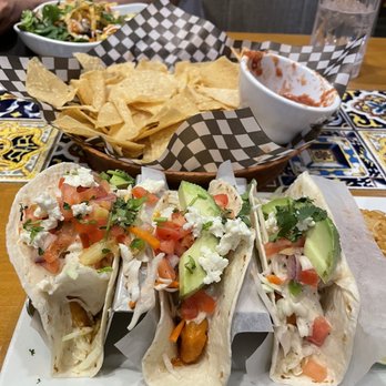 Chili's - 2 Spicy Shrimp Tacos - Tex-Mex Near Me - Banff, Alberta