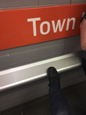 Town Hall Train Station by null