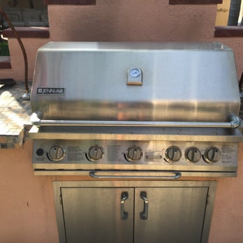 Sparkling Grill - Jenn Air Before - Grill Services Near Me