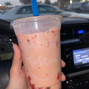 Tastea - Strawberry Milk Tea - Juice Bars & Smoothies Near Me - Garden Grove, California Tastea - Strawberry Milk Tea - Juice Bars & Smoothies Near Me - Garden Grove, California