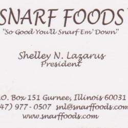 Snarf Foods - Shelly will fill your order with a personal touch!
