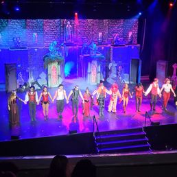 The cast of Vampire Circus.  12.28.2023 (view from balcony, Mezzanine, Right, Row E, seats 31-37