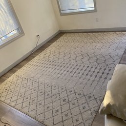 (Before)There was a huge blue stain in the back they were able to get out!! (Before)There was a huge blue stain in the back they were able to get out!!