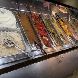 Sunday veggie bar