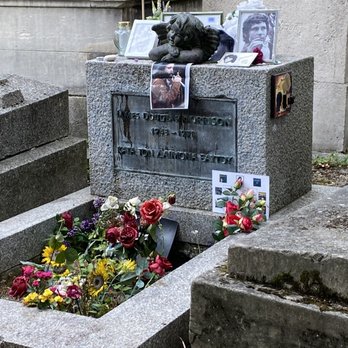 Cimetière du Père Lachaise - James Morrison tomb - Funeral Services & Cemeteries Near Me - Paris, 75