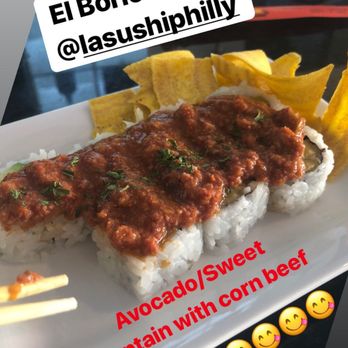 La Sushi - El Boricua Roll, - Latin American Near Me - Philadelphia, Pennsylvania La Sushi - El Boricua Roll, - Latin American Near Me - Philadelphia, Pennsylvania