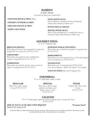 Menu photo 7 Buon Appetito Ristorante Spring Grove, PA Menu photo 7 Buon Appetito Ristorante Spring Grove, PA