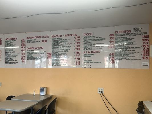 Menu photo 1 Taqueria San Jose Aberdeen, WA Menu photo 1 Taqueria San Jose Aberdeen, WA
