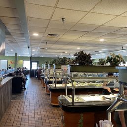 a view of the buffet area a view of the buffet area