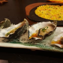 Nara Japanese Seafood Restaurant - Set menu- Oysters and butter sweet corn