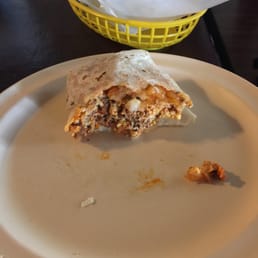 Chorizo Burrito!