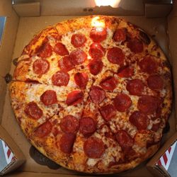 Domino's Pizza - Pepperoni pizza are the kids favorites