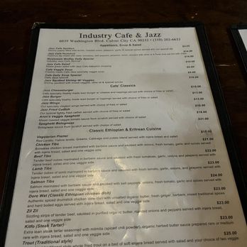 Industry Cafe & Jazz - Ethiopian Near Me - Culver City, California